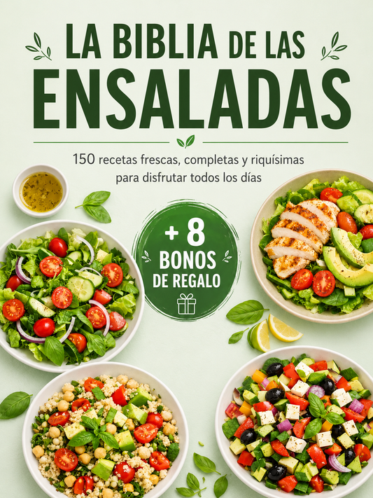 150 ENSALADAS IRRESISTIBLES + 8 GUIAS DE REGALO