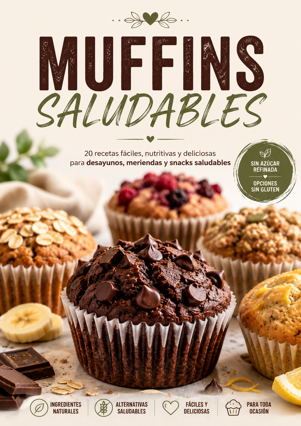 MUFFINS SALUDABLES