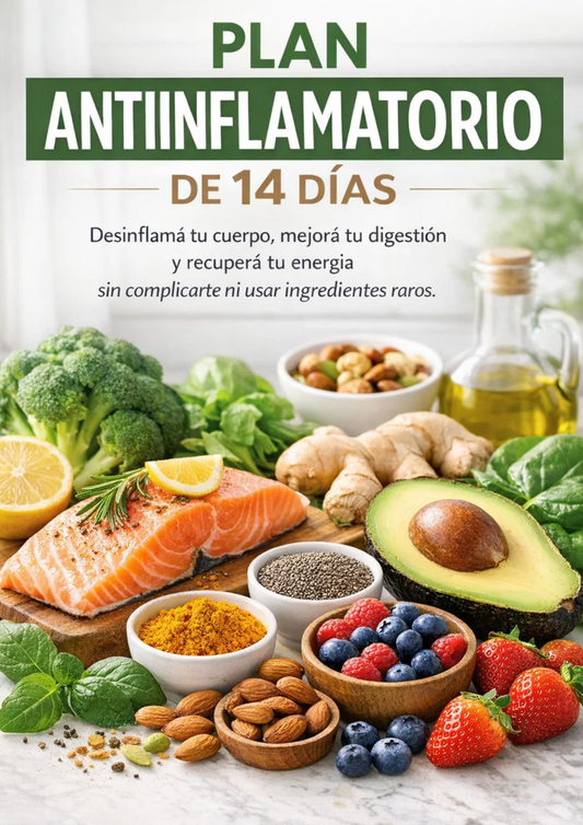 PLAN ANTIINFLAMATORIO 14 DIAS